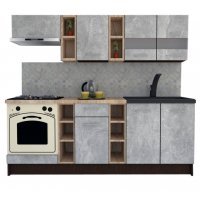 Bucatarie MARINA NEW 220 Wenge / Decor 4298